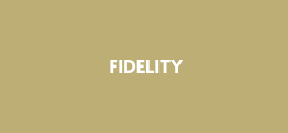 Yellow background with "Fidelity" on it